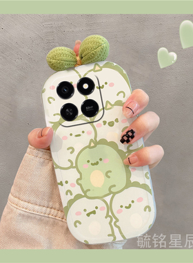 适用华为荣耀play10t手机壳10c新款play9t透明play8t可爱paly7t绿色play6t恐龙play4pro蝴蝶结play3小众diy的