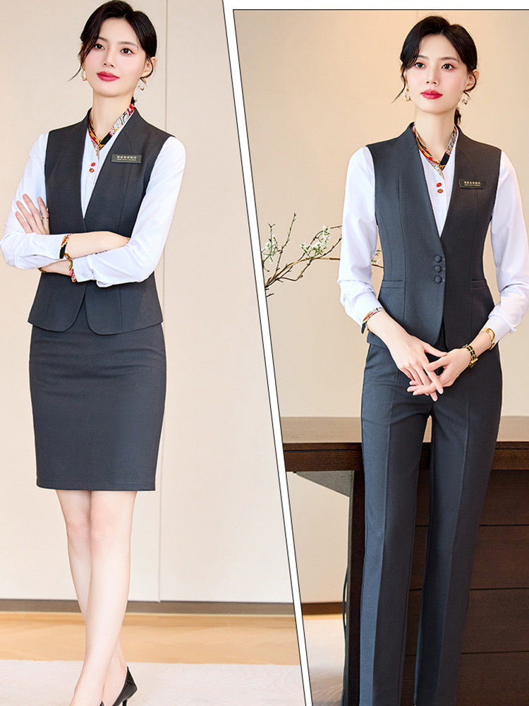 采购产品专业套装,女性空姐制服,医疗美容酒店前台物业接待处,