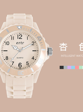 手表学生儿童女童男童2025新款防水初中高中只看时间指针考试石英