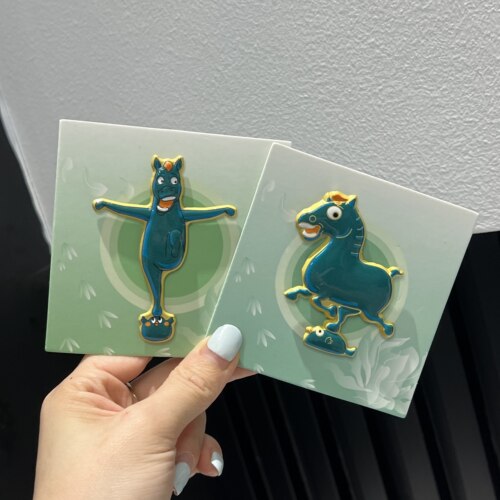 甘肃博物馆马踏飞燕金属冰箱贴