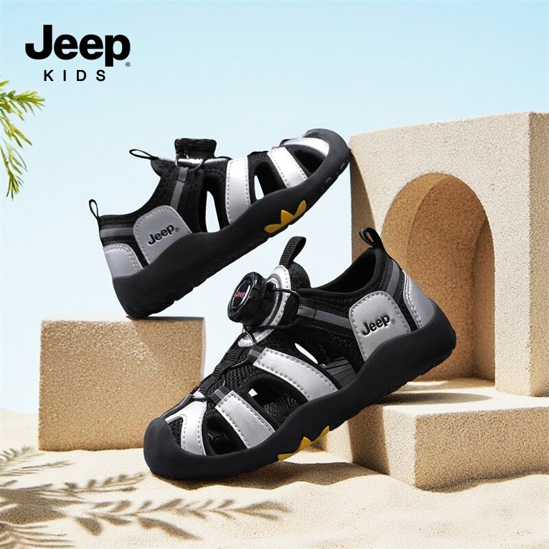 【先加购！21号晚8点付定！】jeep男童凉鞋机能溯溪鞋儿童小童鞋
