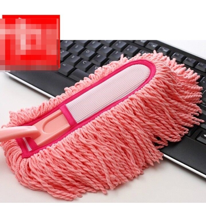 超细纤维清洁手拖 汽车除尘掸子 家务手拖灰尘清洁掸