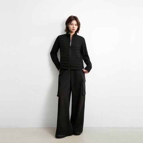 90白鹅绒三防修身羽绒服