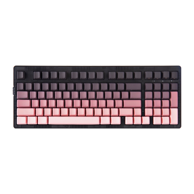 佐赫ZH980三模机械键盘黑莓侧刻