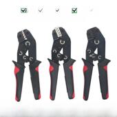 冷压端子钳 省力多功能压线钳 管型预绝缘压接钳SN系列7.5寸棘轮式