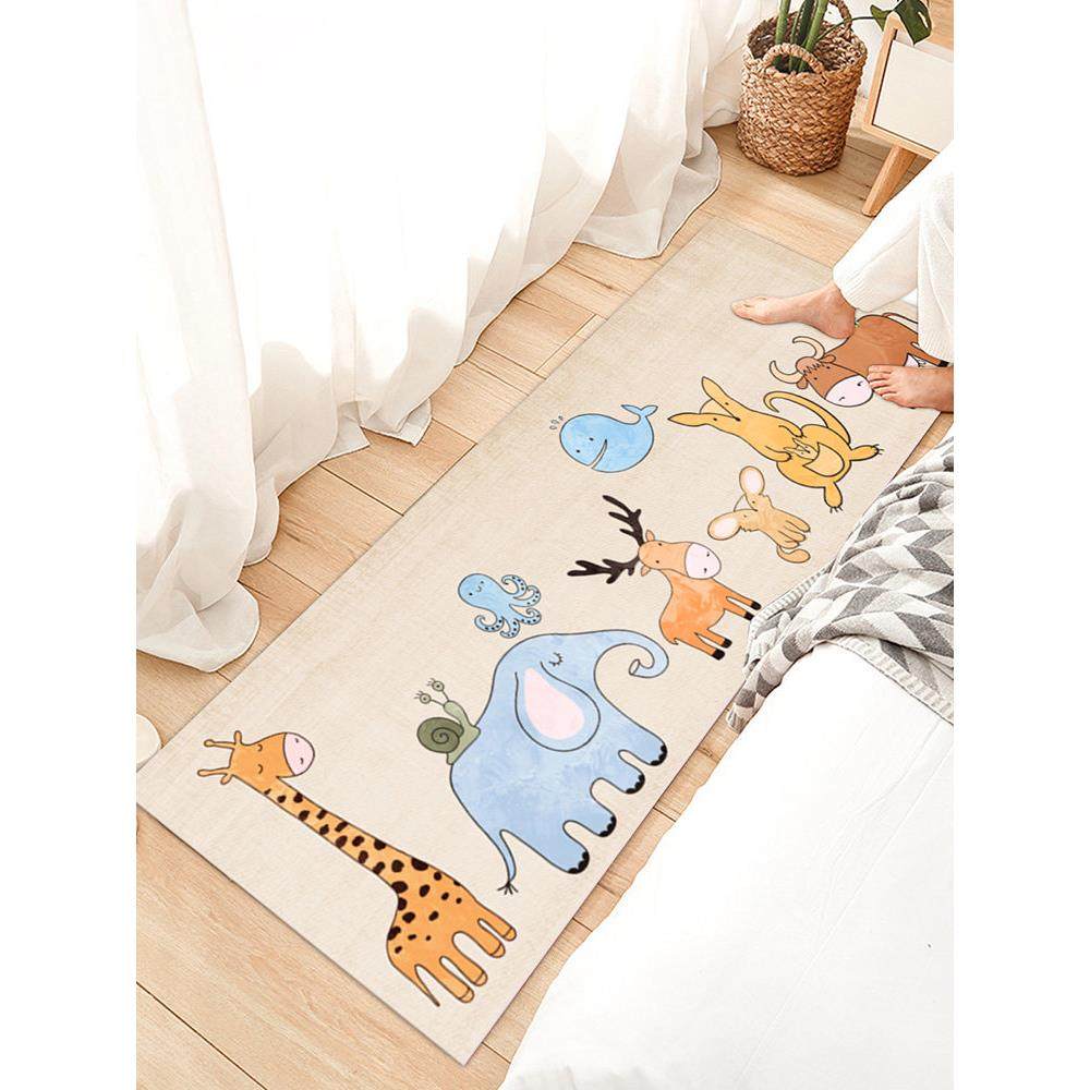 ins风卡通床边地毯卧室房间少女飘窗床下床前儿童房小地垫可机洗,居家布艺,地毯,淘宝优惠券,粉丝福利购,淘宝优惠卷