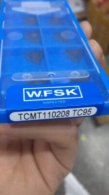 W.FSK五丰数控刀片TCMT110202 TCMT110204 TCMT110208 TC95钢件