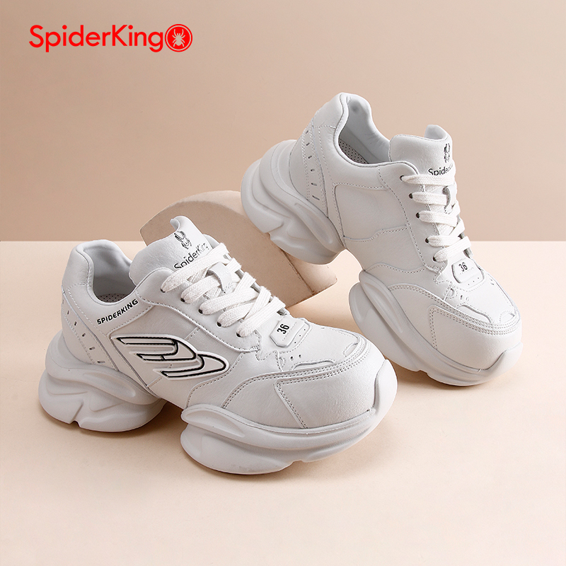 蜘蛛王女鞋2025秋季新款老爹鞋