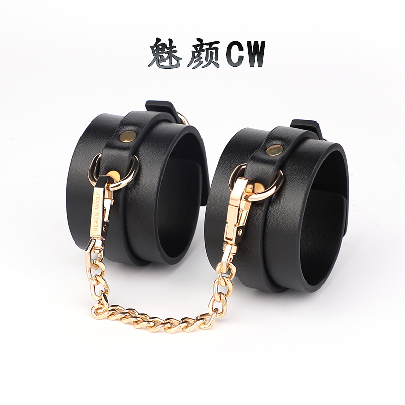 手拷脚镣男女cos道具Puppy玩小狗捆绑msp小圈实践工具饰品情侣铐