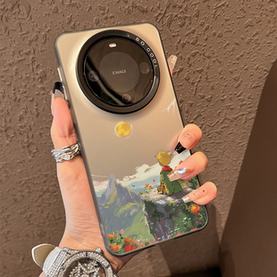 m40小众女款 渐变磨砂男士 mate70卡通小王子mate70pro高级感mate50全包防摔pro 适用华为mate60pro手机壳新款