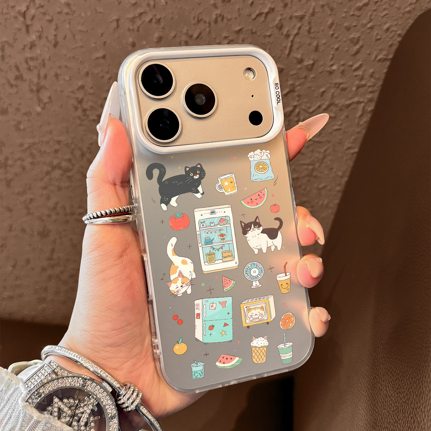 适用于苹果17promax手机壳新款iPhone17pro全包防摔16promax卡通猫咪15可爱14创意13高级感12个性男女11外壳