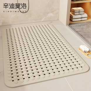浴室地垫防水洗澡防滑垫厕所浴缸防摔专用垫子卫生间酒店淋浴脚垫