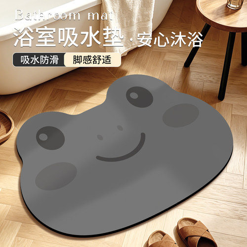 洗手间高端加厚吸水免洗可擦垫子
