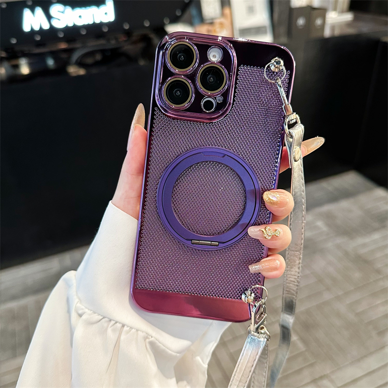 旋转支架自带镜头膜透气散热网壳