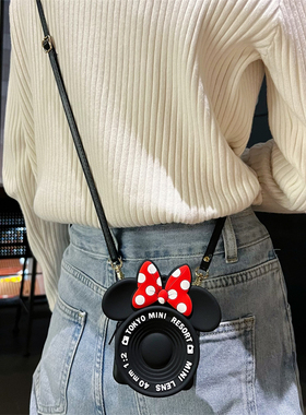 悦皇适用于零钱包oppofindn2flip手机壳斜挎挂绳OPPOFindN3flip折叠屏保护套findn2手提可背包卡通全包防摔壳