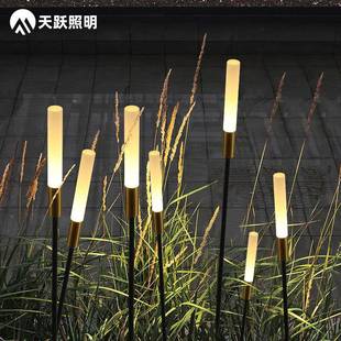 BJSD0太阳能景庭插院公园夜装 芦苇灯TY 景灯户外区饰景观灯亮化草