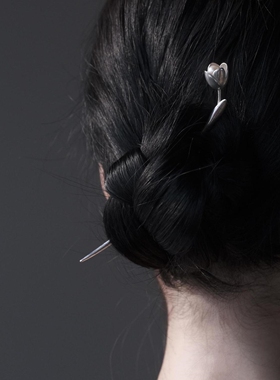 铃兰花发饰古风步摇发簪