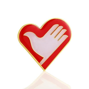 青年文明号徽章志愿者服装勋章帽子胸章背心胸徽工作证号徽章