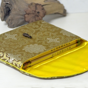 经书专用袋盖经布装经袋装放经书的袋子佛经袋藏式精品包经布大号