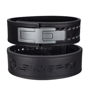 力量举健身腰带快扣深蹲硬拉牛皮杠杆挺举重健美护具腰男女非SBD