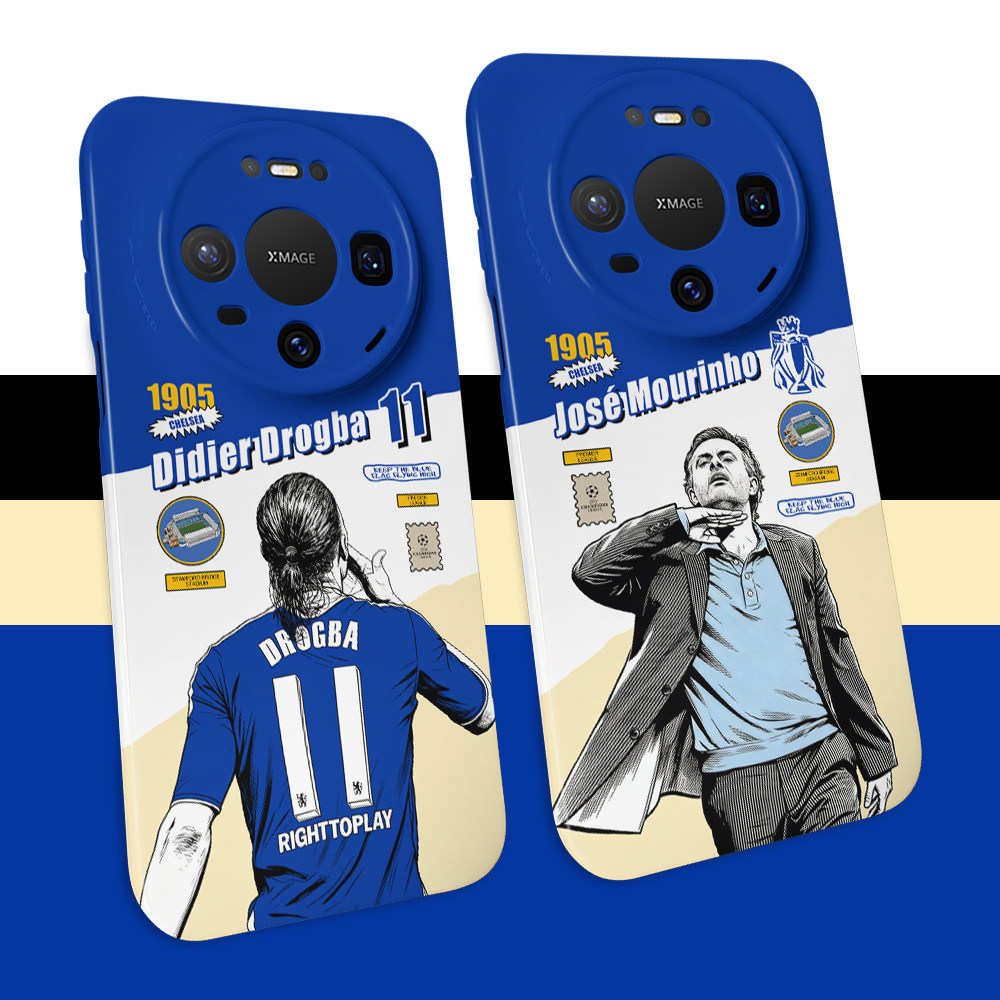 切尔西手机壳mate80/70德罗巴ip17promax穆里尼奥pura80菲林软壳阿扎尔magic8兰帕德足球iqoo15米17K90帕尔默