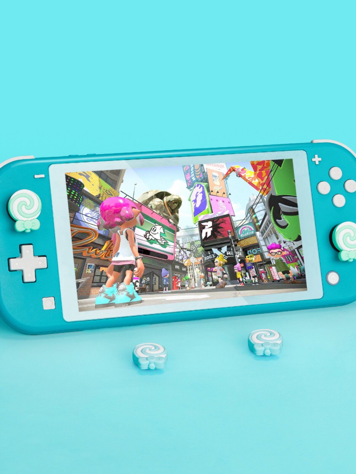 NINTENDO SWITCH OLED LITE 로커 커버 NS 실리콘 로커 캡 라이트 키 캡 보호 커버에 적합