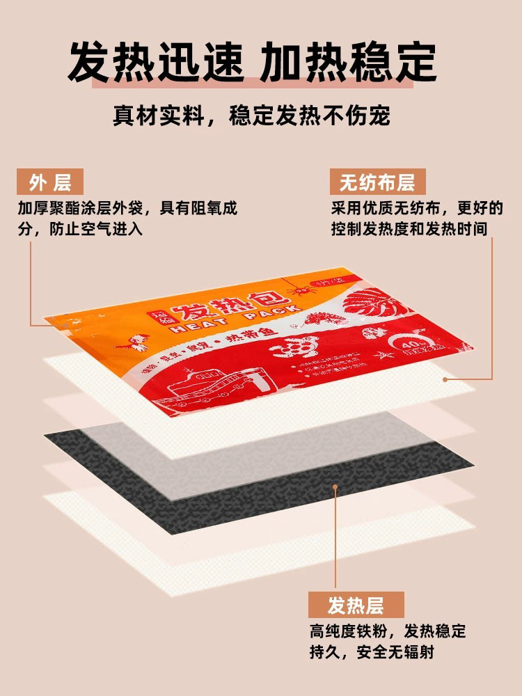 宠物运输加热包爬虫爬宠水族乌龟动物保温加温打包发货专用发热包,厨房/烹饪用具,点心包装盒/包装袋,淘宝优惠券,粉丝福利购,淘宝优惠卷