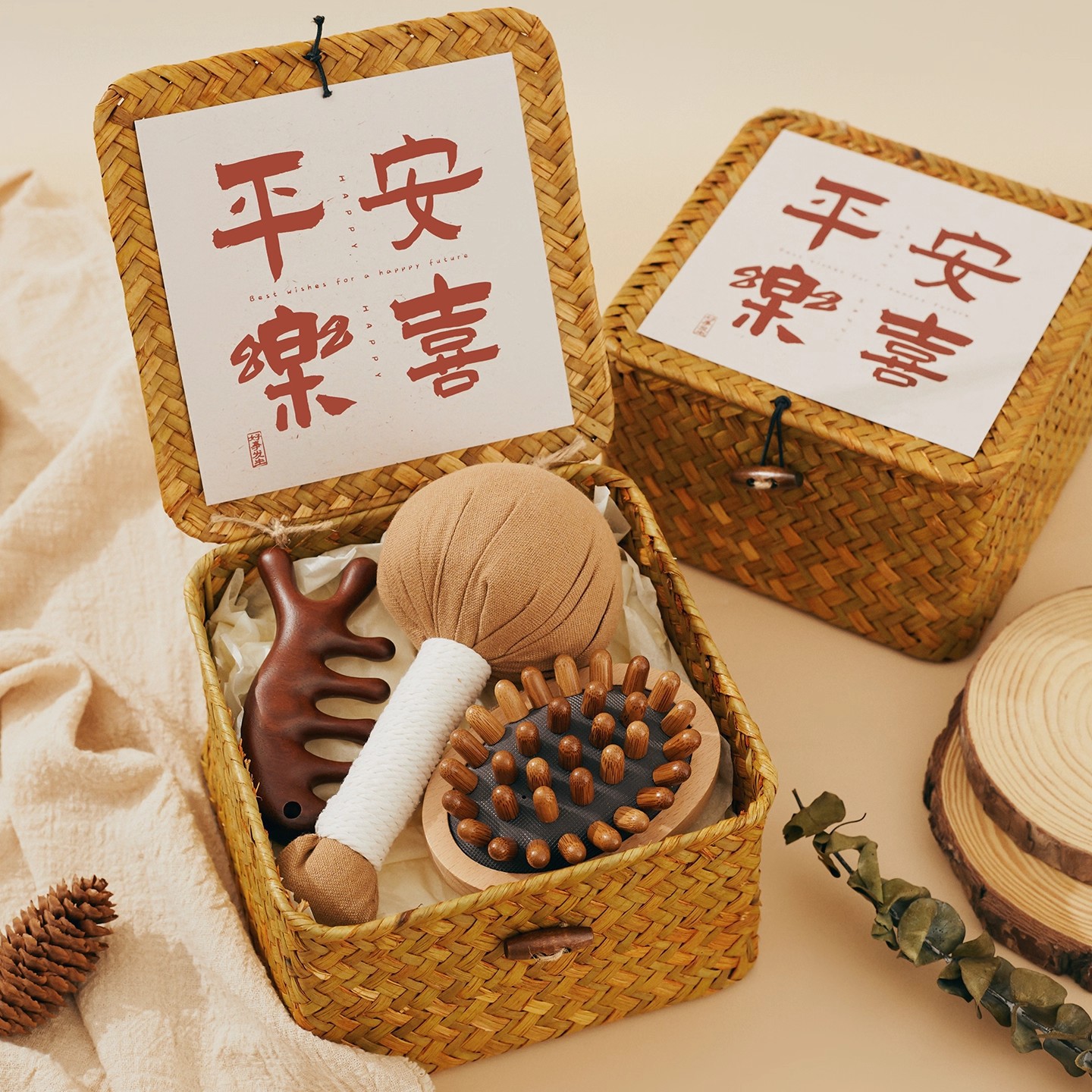 生日送妈妈艾草锤创意礼盒