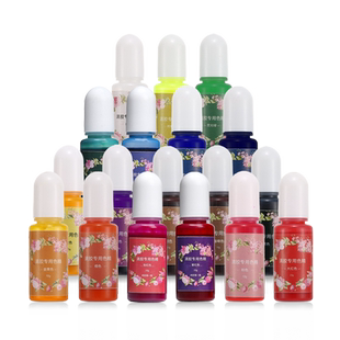 米迪莎 水晶滴胶色素染色材料 二代无味色精 环氧树脂ab胶diy颜料