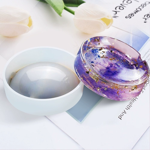 Пепельница, силиконовая форма, эпоксидная смола ручной работы, DIY