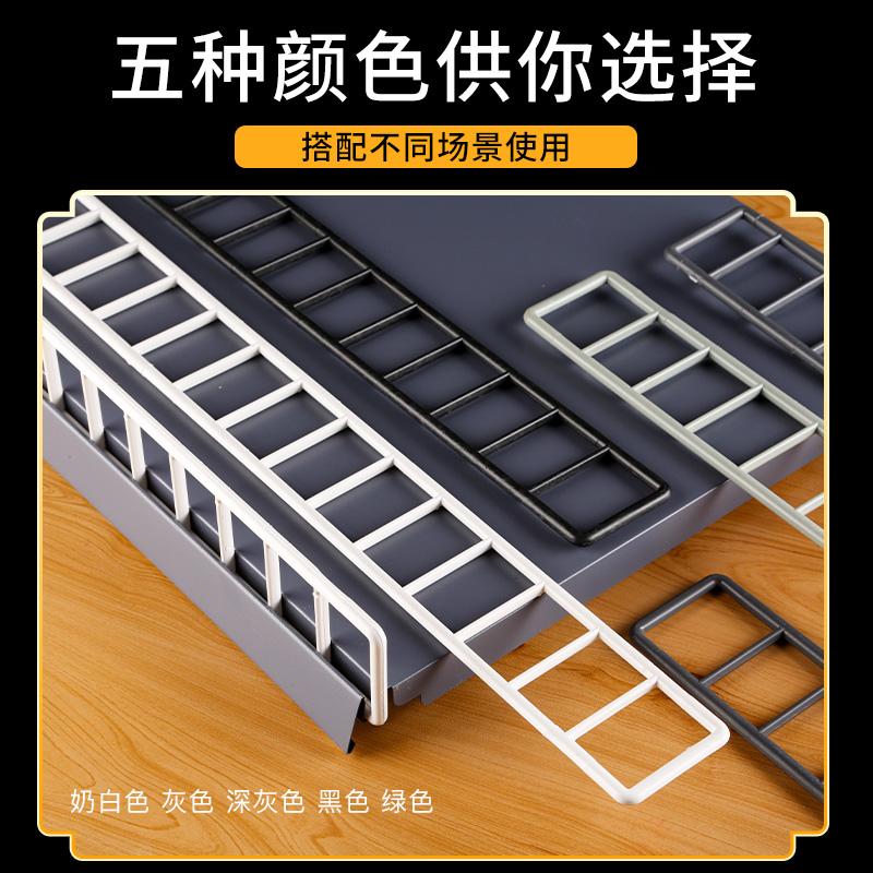 超市货架护栏条置物架防掉落挡板便利店层板隔板卡条塑料围栏挡边