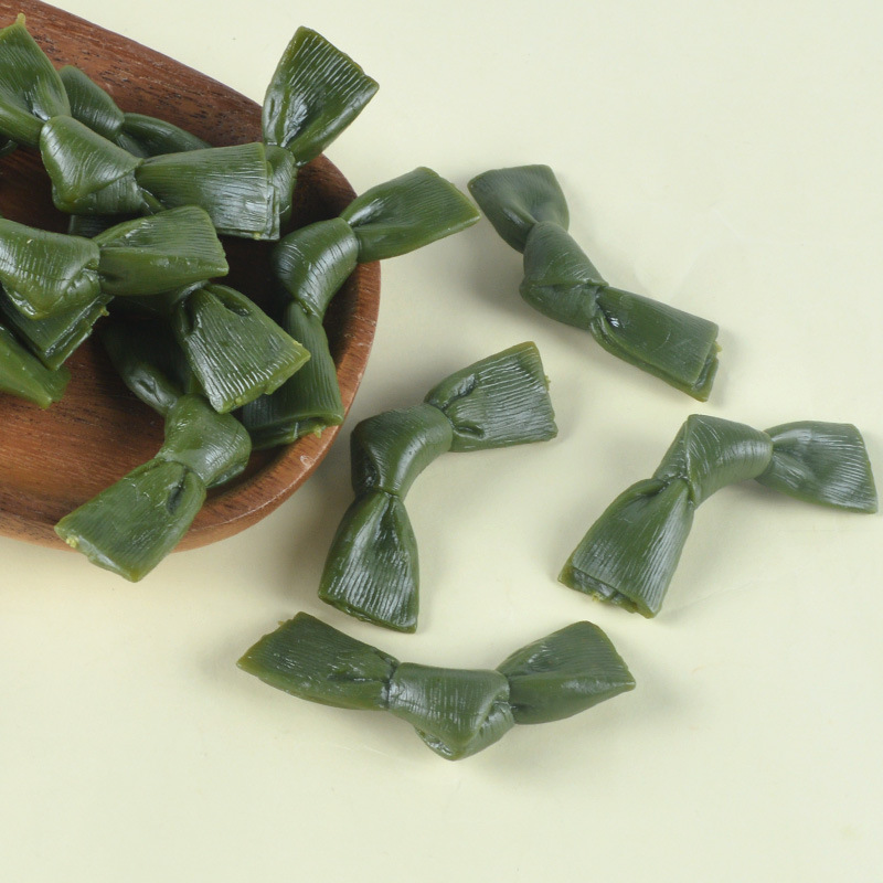 PVC微缩仿真海带结食物模