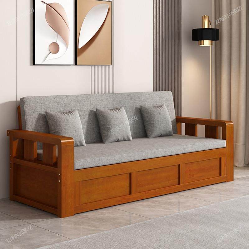 全实木储物沙发组合简约现代客厅办公家用小户型冬夏两用木质椅子,住宅家具,实木沙发,淘宝优惠券,粉丝福利购,淘宝优惠卷