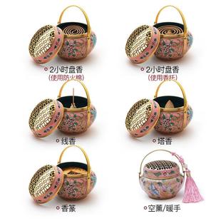 彷古取暖炉用碳小手炉纯铜香薰炉家用暖手炉香碳香炉檀香炉摆件