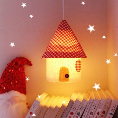 浪漫满屋可爱小房子小夜灯吊灯手工diy材料包520母亲节女生日礼物