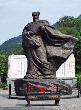 玻璃钢雕塑定制校园名人古代人物定做铸铜伟人景观园林模型大摆件