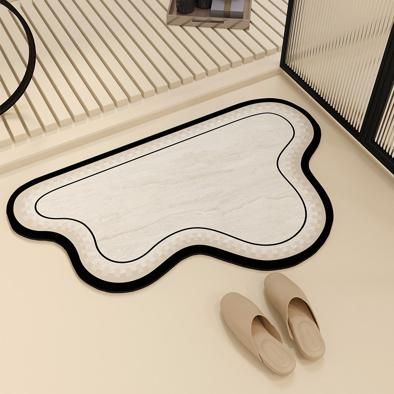 矽藻泥软垫浴室地垫化妆室速干家用吸水凉垫厕所防滑脚垫地毯门垫,居家布艺,家用脚垫,淘宝优惠券,粉丝福利购,淘宝优惠卷