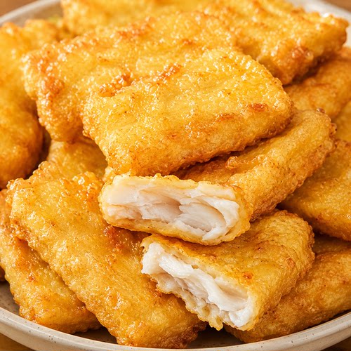 厂家直发香酥带鱼块免裹粉速食