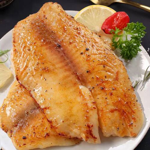 鳕鱼排香煎黑椒蒜香鳕鱼半成品
