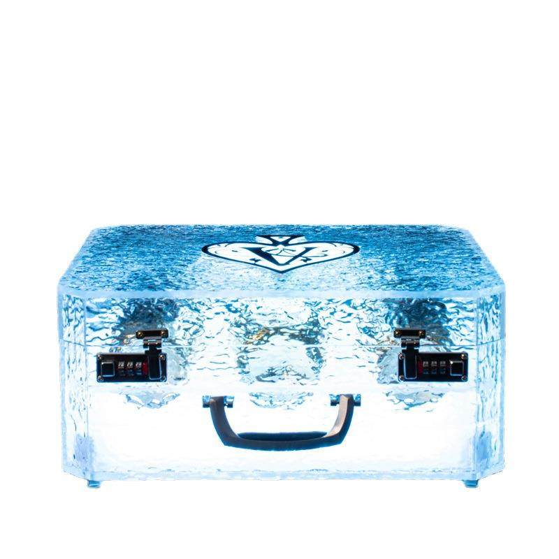 LED发光冰封酒箱七彩黑桃A香槟酒座KTV冰纹洋酒酒箱VIP酒杯箱酒吧,餐饮具,酒架,淘宝优惠券,粉丝福利购,淘宝优惠卷
