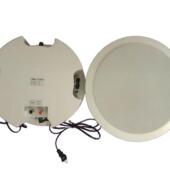 有源吸顶喇叭8寸同轴吸顶喇叭12V24V220V内置功放有源天花喇叭