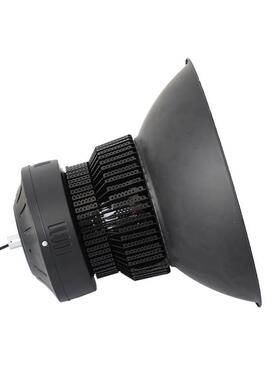 鳍片LED工矿灯厂房灯超亮150瓦黑色仓库车间灯工业照明吊灯天棚灯