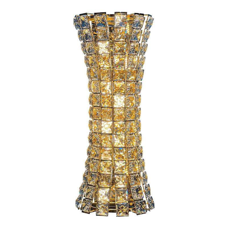 客厅壁灯高级感轻奢设计师款创意小蛮腰水晶灯楼梯墙灯超亮装饰灯