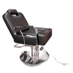 高端理发店可放倒美发椅子高挡发廊专用可升降旋转烫染剪发椅简约