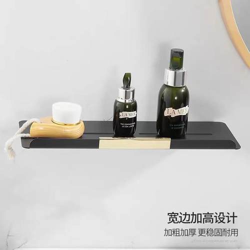 北欧浴室304不锈钢新款四方置物架卫生间壁挂洗手间墙角转收纳架