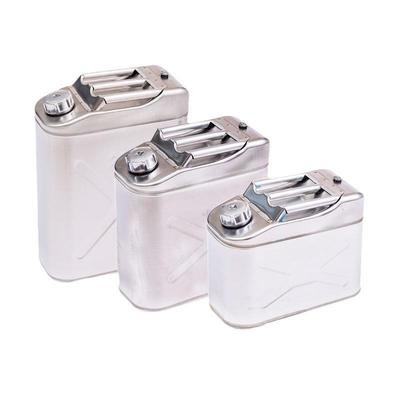 04不锈钢汽油桶0L20升10L柴油桶加油桶201加厚便携汽车备用油箱