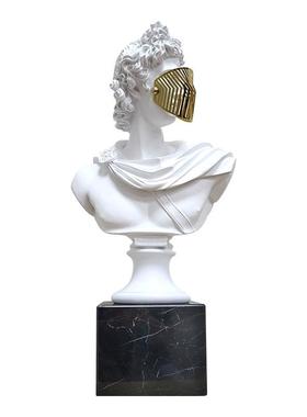 古希腊人像雕塑样板间客厅玄关摆件电视柜软装维纳斯雕塑饰品