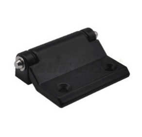 黑色锌合金蝶形铰链 阶梯型 机柜用 替代HFR16-60不锈钢合页