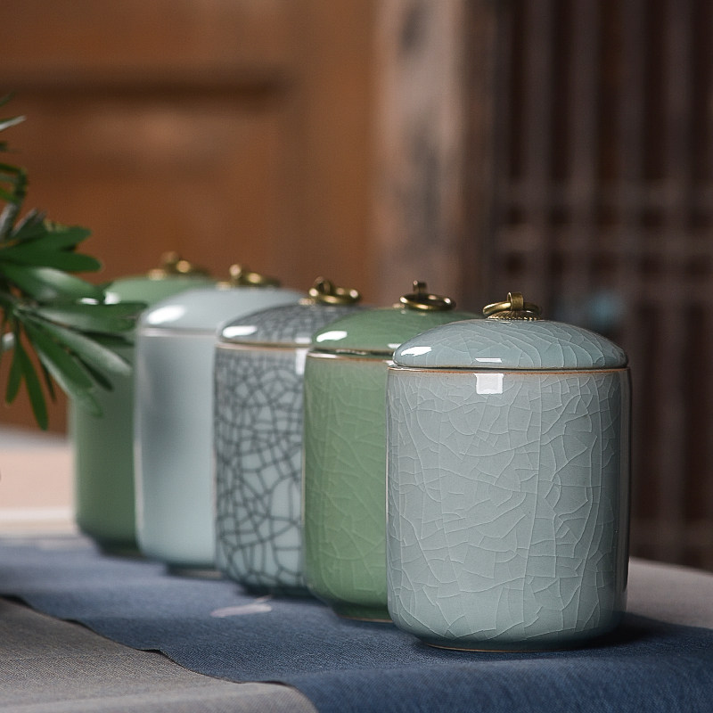 青瓷香道配件用品香粉瓶工具存放香灰储物罐香片木屑收纳密封罐勺,家居饰品,香薰炉,淘宝优惠券,粉丝福利购,淘宝优惠卷