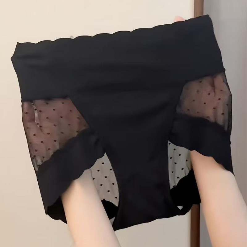 洁韵朵蕾丝内裤女性感无痕收腹大码纯棉裆抗菌冰丝2025新款短裤夏,女士内衣/男士内衣/家居服,女三角裤,淘宝优惠券,粉丝福利购,淘宝优惠卷
